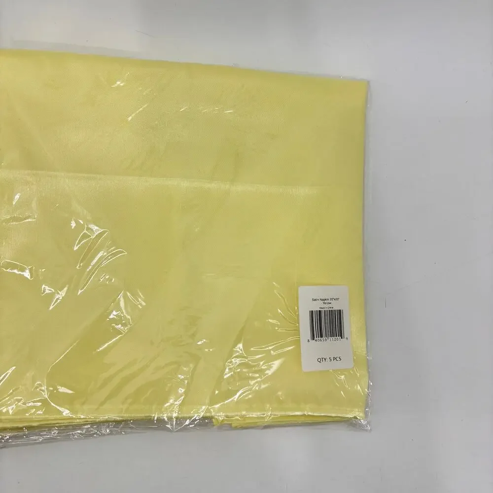 20 Satin Napkins 20